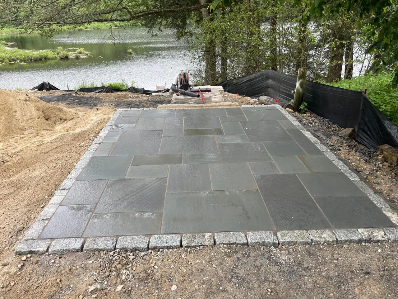 Deck and patio project in Connecticut — Sau Construction